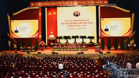 Danh sách Ban Thường vụ Thành ủy Hà Nội khóa XVIII, nhiệm kỳ 2025-2030