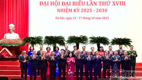 Đồng chí Bùi Thị Minh Hoài tiếp tục được bầu giữ chức Bí thư Thành ủy Hà Nội khóa XVIII, nhiệm kỳ 2025 - 2030