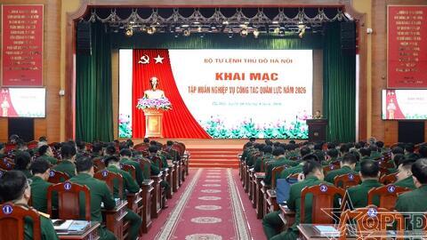 Tập huấn nghiệp vụ công tác quân lực năm 2026