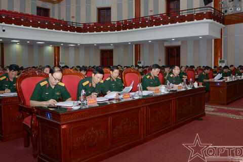 Bộ Tư lệnh Thủ đô Hà Nội giao ban công tác tháng 9