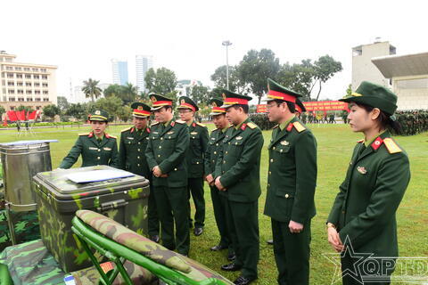Cơ quan Sư đoàn Bộ binh 301 ra quân huấn luyện năm 2024