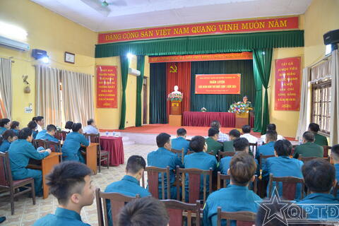 Ban CHQS huyện Thường Tín khai mạc huấn luyện dân quân năm thứ nhất