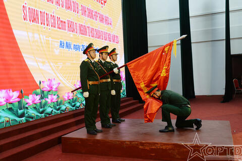 Trường Quân sự tổ chức Lễ tốt nghiệp đào tạo sĩ quan dự bị