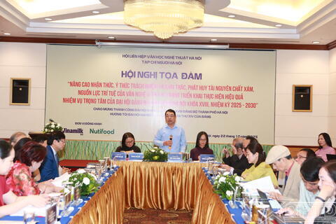 Toạ đàm khai thác, phát huy chất xám, trí tuệ văn nghệ sĩ Thủ đô