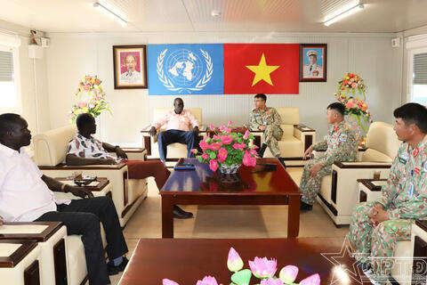 Đội công binh Việt Nam ghi dấu ấn trong lòng người dân Abyei