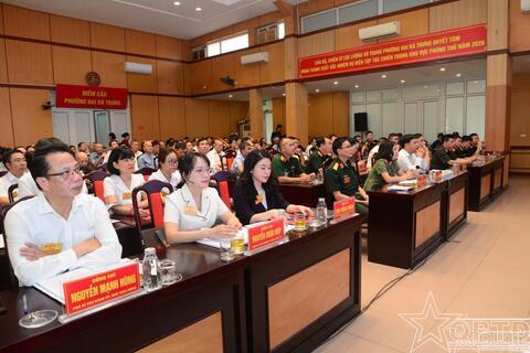 Phường Hai Bà Trưng khai mạc diễn tập tác chiến trong khu vực phòng thủ năm 2026