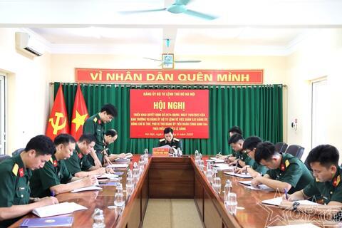 Công bố quyết định giám sát chuyên đề với Đảng ủy Tiểu đoàn Công binh 544