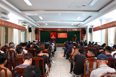 Ban Chỉ huy PTKV 5-Thanh Oai: Tổ chức sinh hoạt và chi trả phụ cấp trách nhiệm cho quân nhân dự bị quý 1 năm 2026