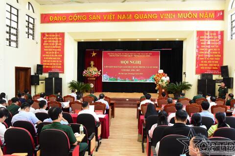 Nâng cao chất lượng liên kết đào tạo GDQP&AN năm 2026