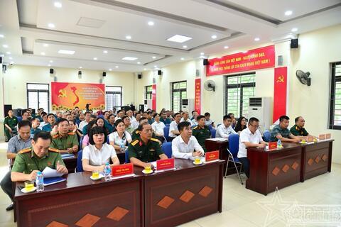 Phường Khương Đình hoàn thành tốt công tác quốc phòng địa phương 6 tháng đầu năm 2026