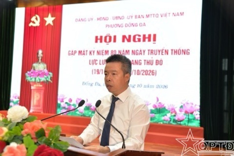 Phường Đống Đa gặp mặt Ngày truyền thống LLVT Thủ đô