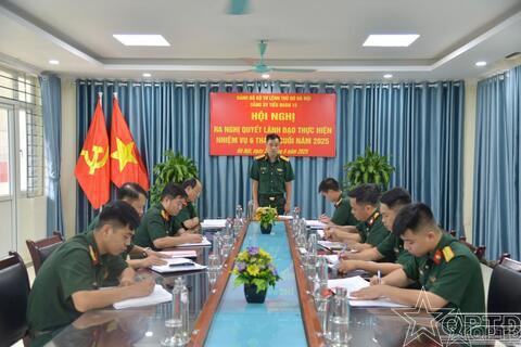 Ra Nghị quyết lãnh đạo thực hiện nhiệm vụ  6 tháng cuối năm 2025