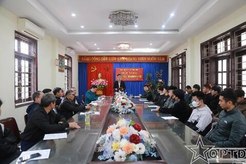 Phường Dương Nội: Giao Quyết định gọi công dân nhập ngũ năm 2026