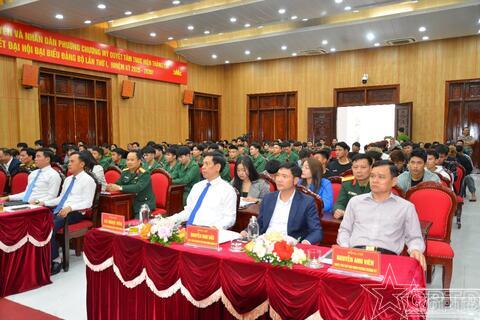 Thanh niên phường Chương Mỹ sẵn sàng lên đường bảo vệ Tổ quốc