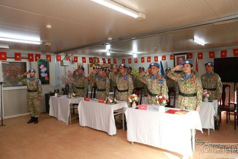 Chăm lo xây dựng tổ chức đảng vững mạnh từ tuyến đầu Bentiu