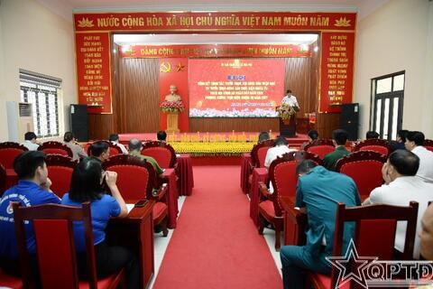 Xã Hòa Phú hoàn thành 100% chỉ tiêu công tác tuyển quân