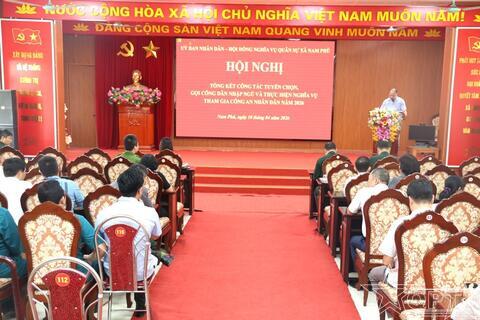 Xã Nam Phù: Nhiều cách làm hay trong công tác tuyển quân