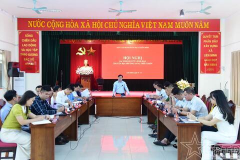 Xã Liên Minh luyện tập tổng hợp diễn tập tác chiến trong khu vực phòng thủ năm 2026