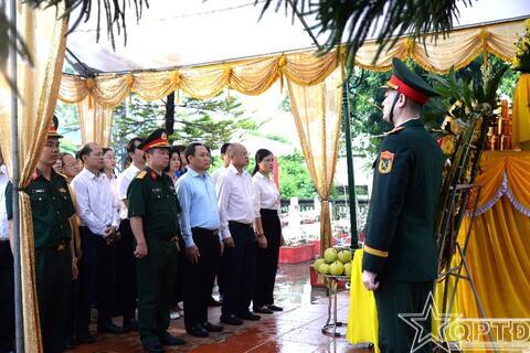 Xã Phượng Dực triển khai lấy mẫu hài cốt liệt sĩ chưa xác định được thông tin