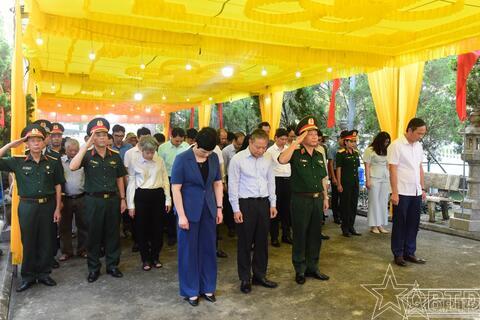 Xã An Khánh lẫy mẫu hài cốt liệt sĩ chưa xác định được thông tin