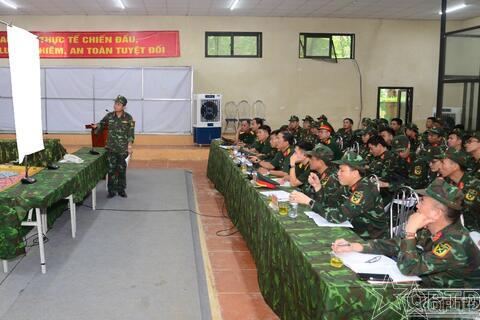 Khảo sát xác định khu vực diễn tập