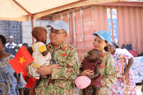 Dấu ấn người lính Việt Nam giữa những ngày cuối ở Nam Sudan