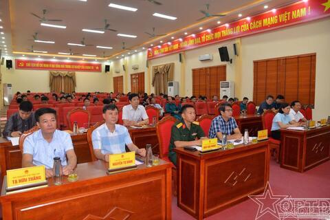 Xã Dương Hòa sơ kết công tác quân sự, quốc phòng 6 tháng đầu năm 2026