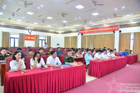 Xã Vĩnh Thanh thực hiện tốt công tác quân sự 6 tháng đầu năm