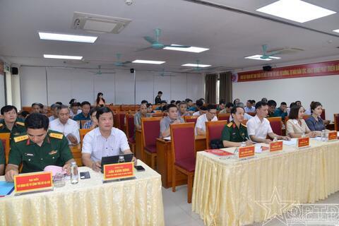 Phường Dương Nội sơ kết công tác quân sự, quốc phòng 6 tháng đầu năm