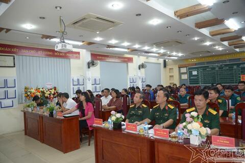 Ban CHQS phường Khương Đình ký kết Chương trình kết nghĩa