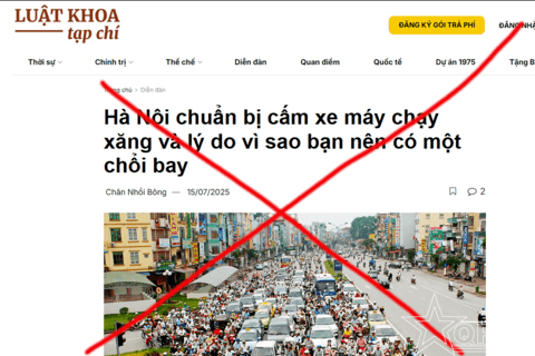 Chỉ thị 20 nhằm bảo đảm quyền con người chứ không vi phạm quyền con người
