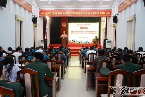 Tổng kết công tác tuyển quân