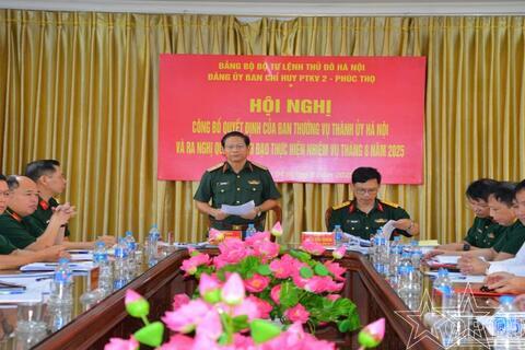Ra Nghị quyết lãnh đạo thực hiện nhiệm vụ tháng 8 năm 2025