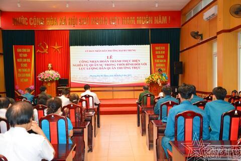 Tô đẹp thêm hình ảnh người chiến sĩ sao vuông Thủ đô