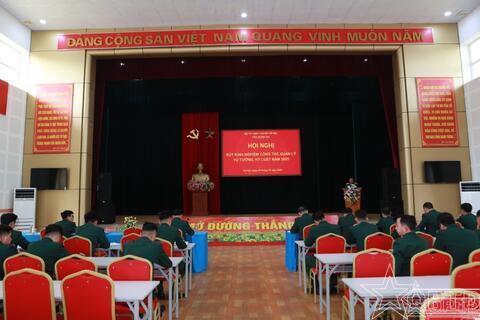 Tiểu đoàn 544 thực hiện nghiêm túc công tác quản lý tư tưởng, kỷ luật