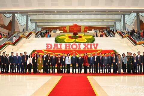 Kết quả ngày làm việc đầu tiên sau khi chính thức khai mạc Đại hội XIV của Đảng