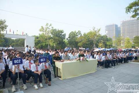 Lan tỏa lịch sử 80 của LLVT Thủ đô đến với thế hệ trẻ phường Hoàng Liệt