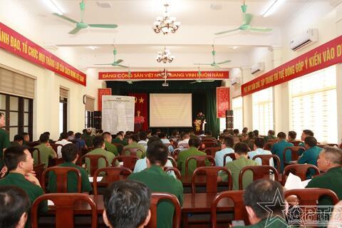 Ban Chỉ huy phòng thủ khu vực 1-Sóc Sơn hiệp đồng sử dụng lực lượng, phương tiện ứng phó thảm hoạ trên địa bàn