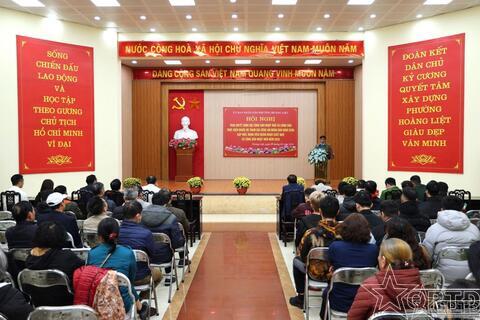 Phường Hoàng Liệt trao quyết định gọi công dân nhập ngũ năm 2026