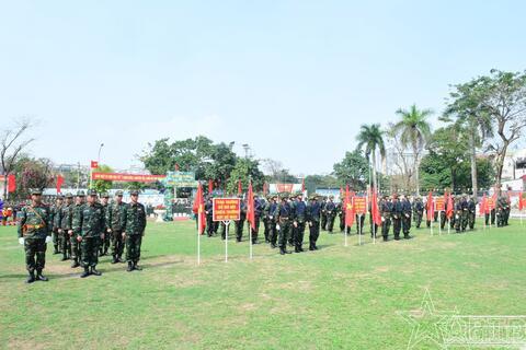Tiểu đoàn Trinh sát ra quân huấn luyện năm 2026