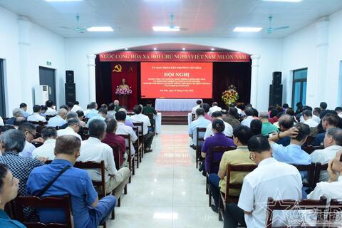 Phường Yên Hòa: Sơ kết công tác quân sự, quốc phòng 6 tháng đầu năm 2026