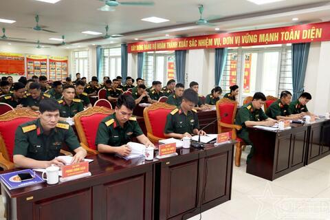 Tiểu đoàn 18 Đặc công sơ kết các mặt công tác 6 tháng đầu năm 2026
