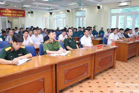 Yên Nghĩa ra mắt Tiểu đội Dân quân thường trực
